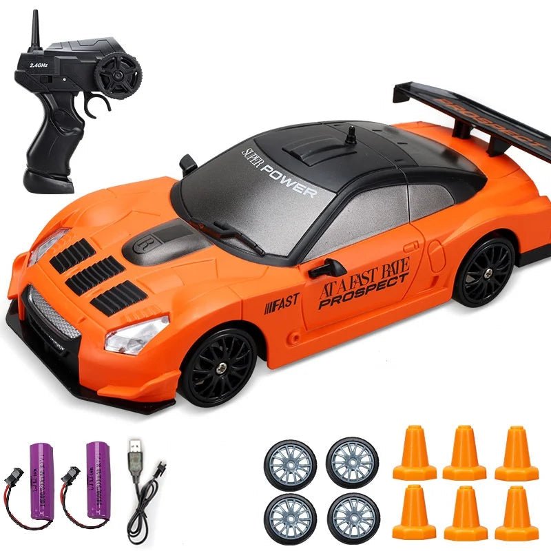 DriftPulse Electric 4WD RC Drift Car With Realistic Sports Design | Temsk