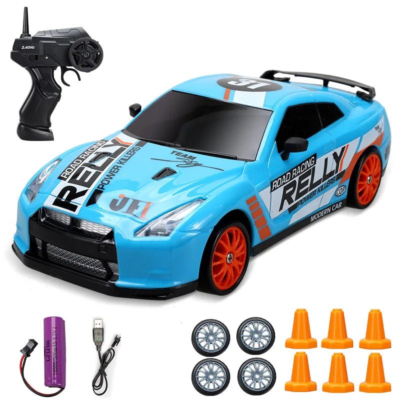 DriftPulse Electric 4WD RC Drift Car With Realistic Sports Design | Temsk