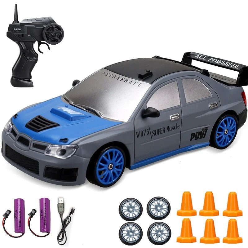 DriftPulse Electric 4WD RC Drift Car With Realistic Sports Design | Temsk