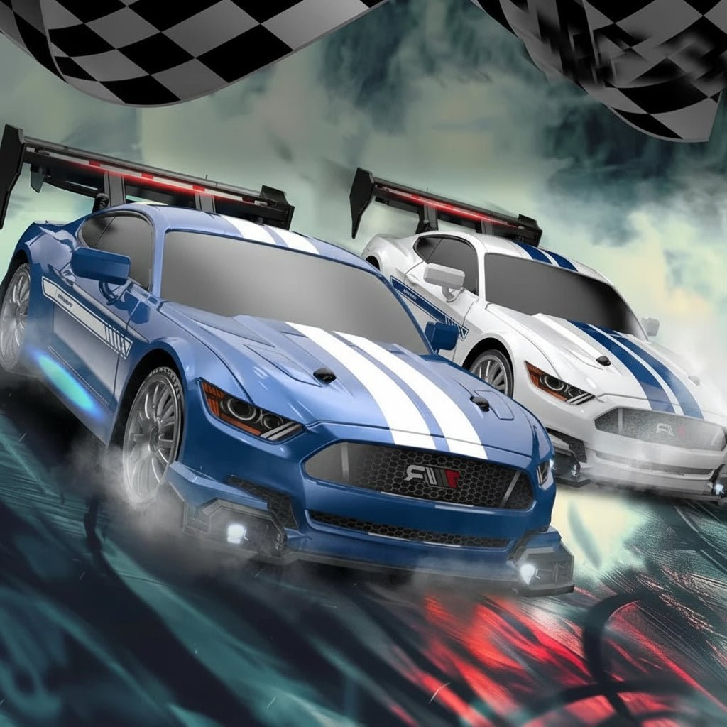 DriftNova 4WD RC driftovací auto s ultra hladkými pneumatikami pro plynulé driftování | Temsk