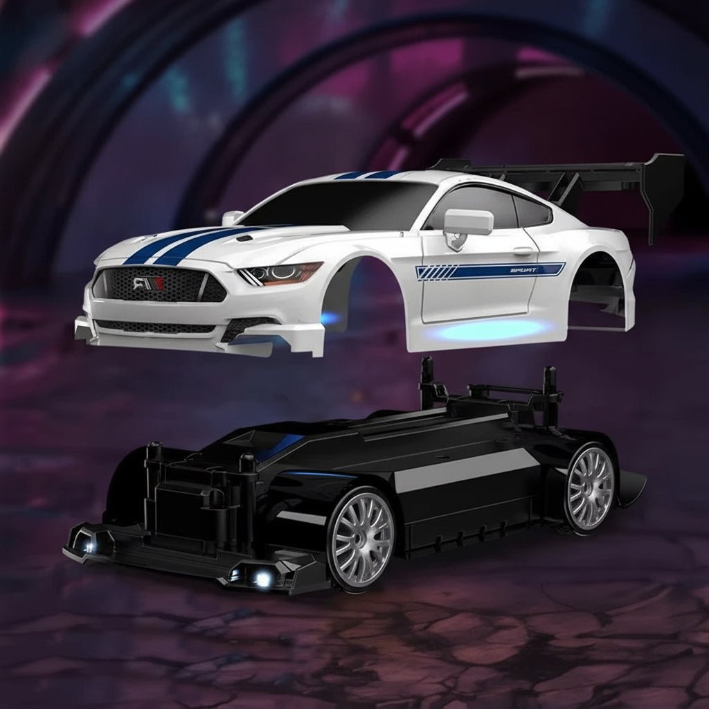 DriftNova 4WD RC driftovací auto s ultra hladkými pneumatikami pro plynulé driftování | Temsk