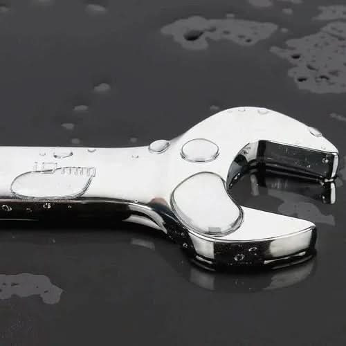GripFlex Pro Adjustable Ratchet Wrench for Pipe Connections (2-In-1) | Temsk