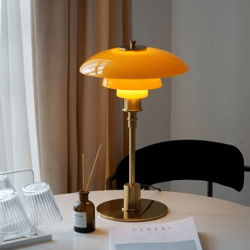 Nordhaven Scandinavian Table Lamp With Dimmable LED Light | Temsk