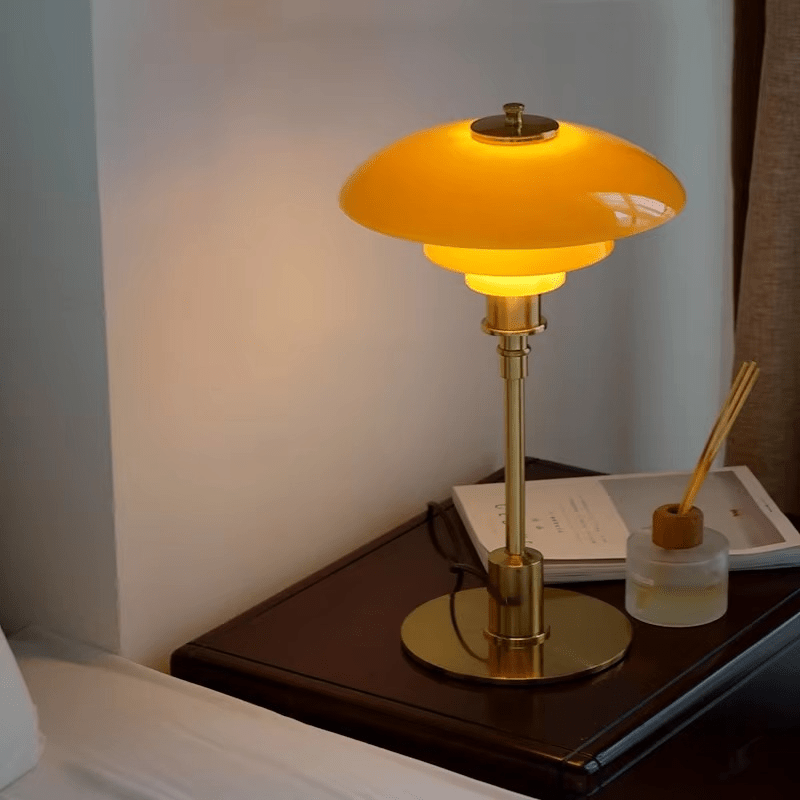 Nordhaven Scandinavian Table Lamp With Dimmable LED Light | Temsk
