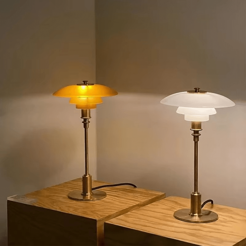 Nordhaven Scandinavian Table Lamp With Dimmable LED Light | Temsk