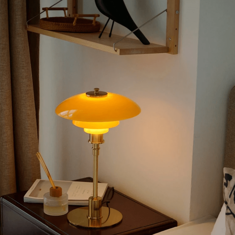 Nordhaven Scandinavian Table Lamp With Dimmable LED Light | Temsk