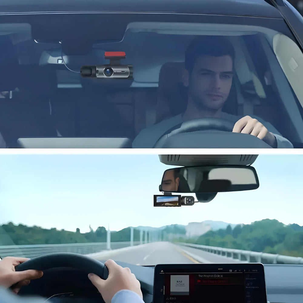 1080P Dual Lens Dash Camera For Cars With Parking Monitor | Temsk