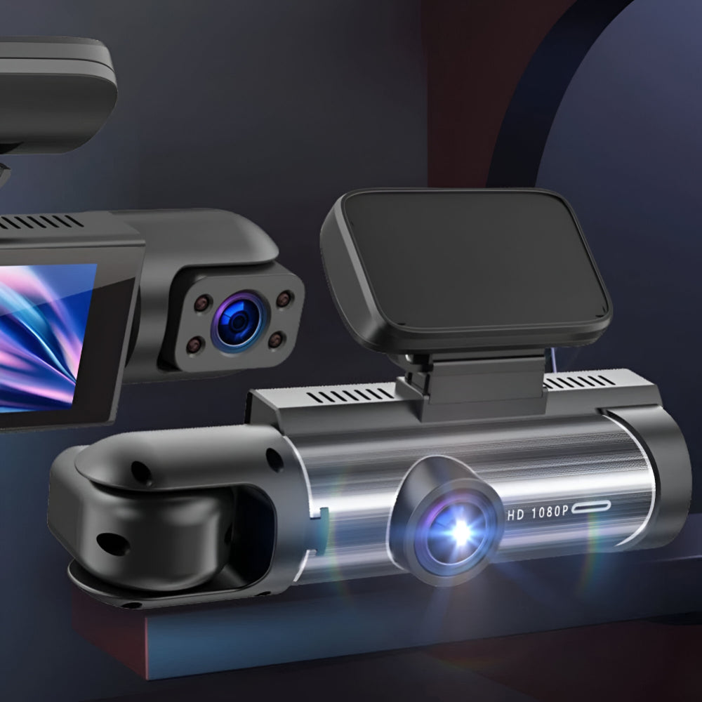 1080P Dual Lens Dash Camera For Cars With Parking Monitor | Temsk