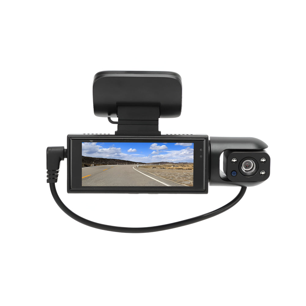 1080P Dual Lens Dash Camera For Cars With Parking Monitor | Temsk