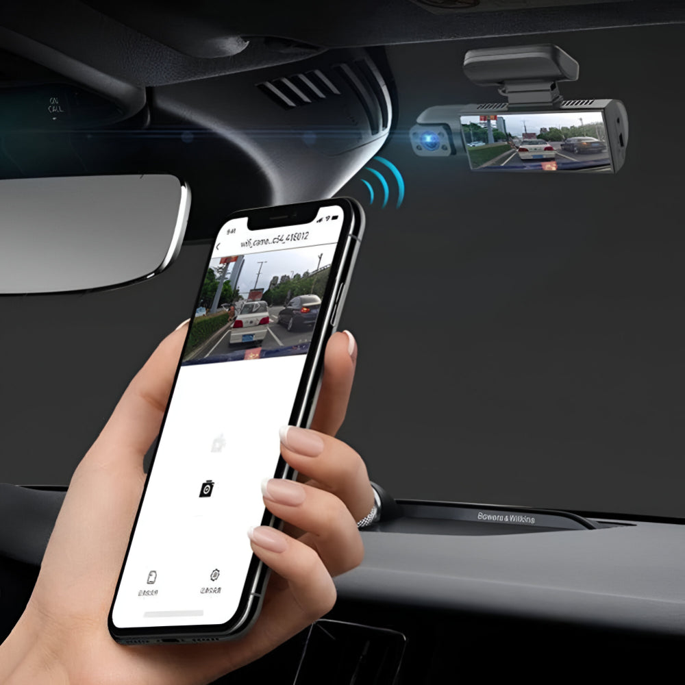 1080P Dual Lens Dash Camera For Cars With Parking Monitor | Temsk