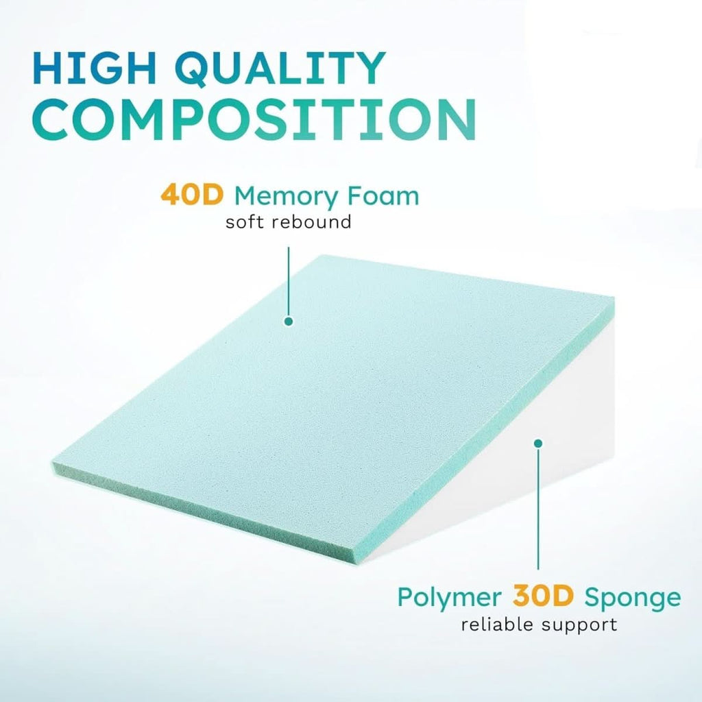 Deluxe Incline Wedge Pillow For Comfort And Support | Temsk