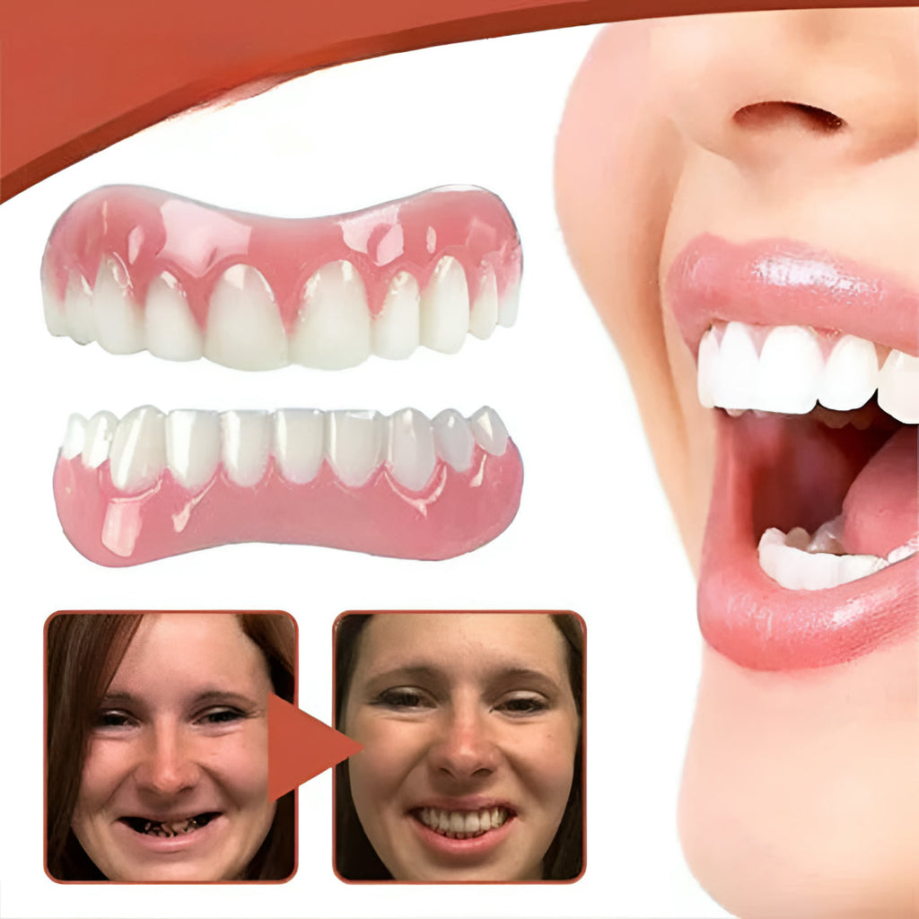 Silicone Denture Replacement Kit for Comfortable Teeth Fit, Dental Set | Temsk