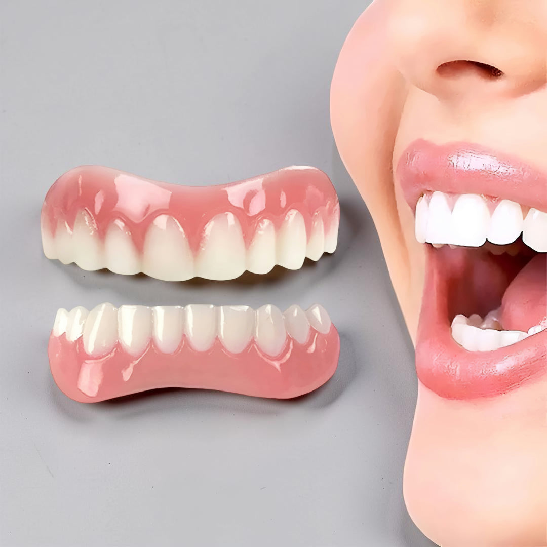 Silicone Denture Replacement Kit for Comfortable Teeth Fit, Dental Set | Temsk