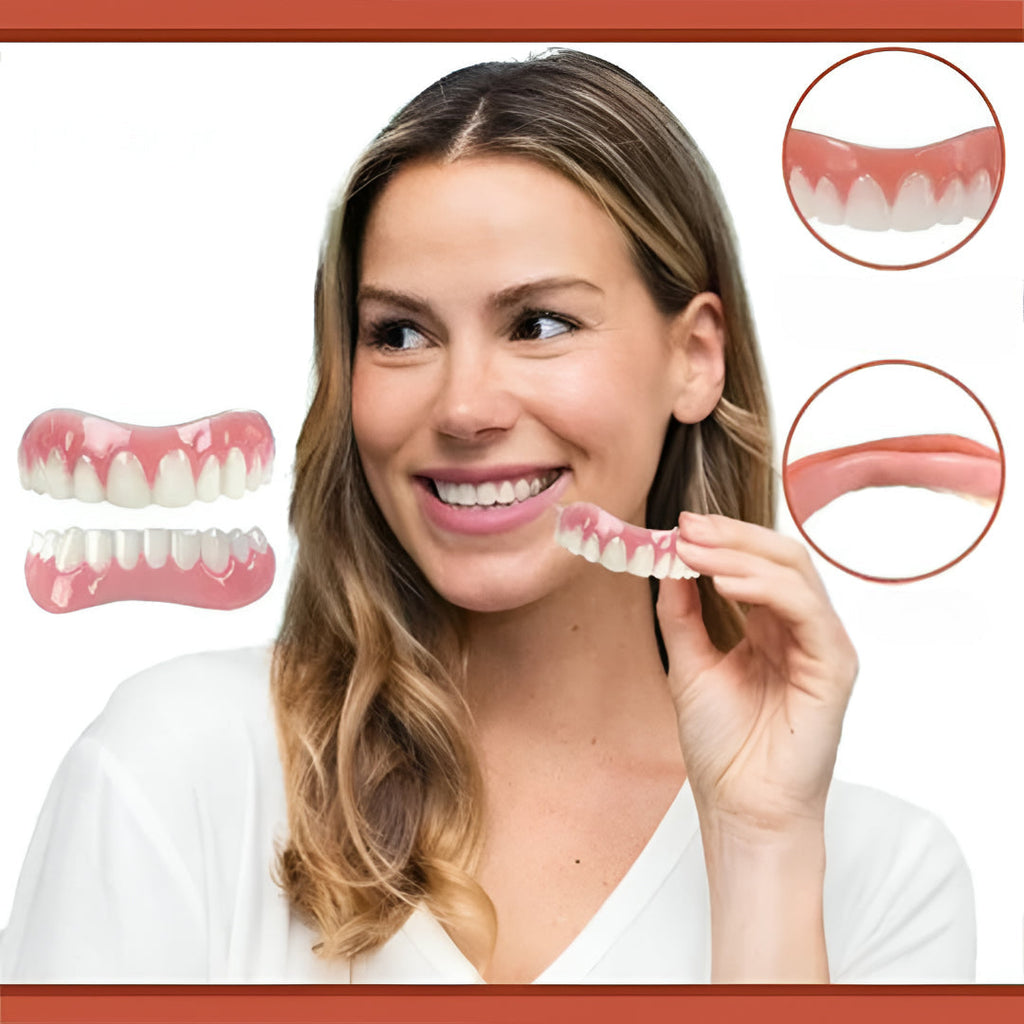 Silicone Denture Replacement Kit for Comfortable Teeth Fit, Dental Set | Temsk