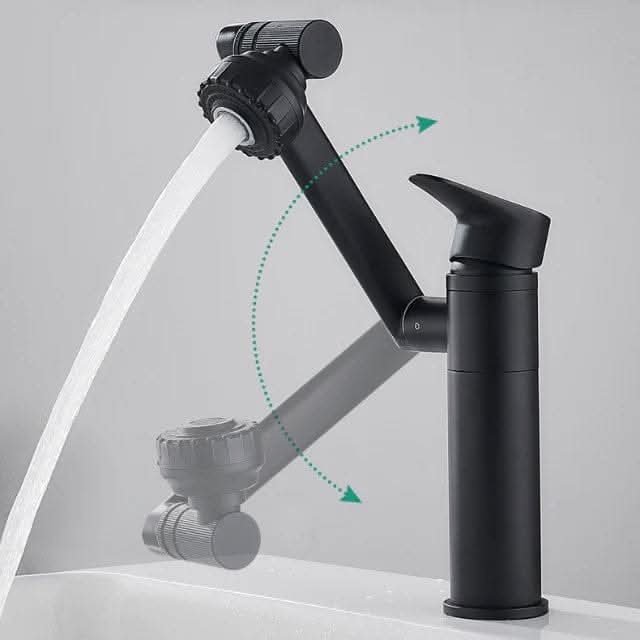 FlexiFlow 360° Flexible Tap With Spray Function For Wash Basins | Temsk