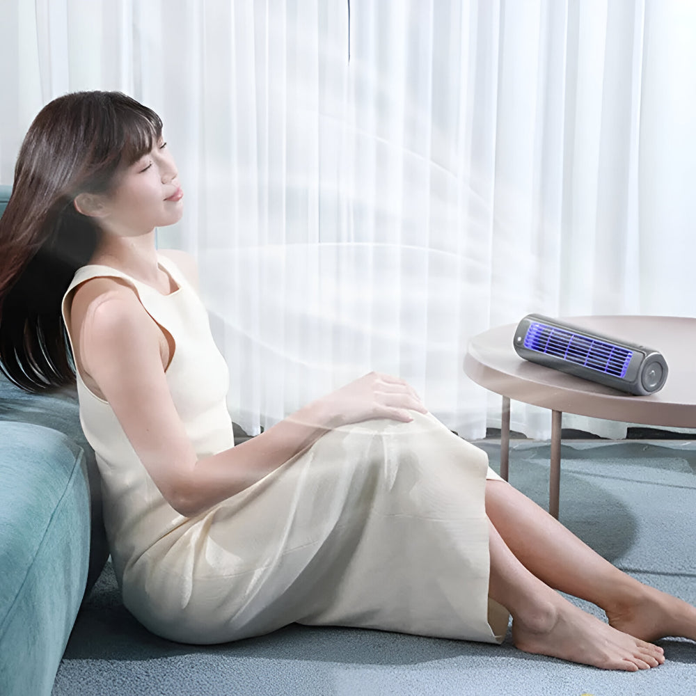 Compact Tower Desk Fan For Small Spaces With Three Speeds | Temsk