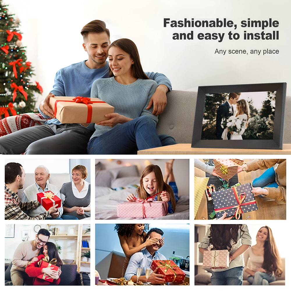 WiFi Photo Frame With Touchscreen And HD Display For Table Or Wall Mount | Temsk