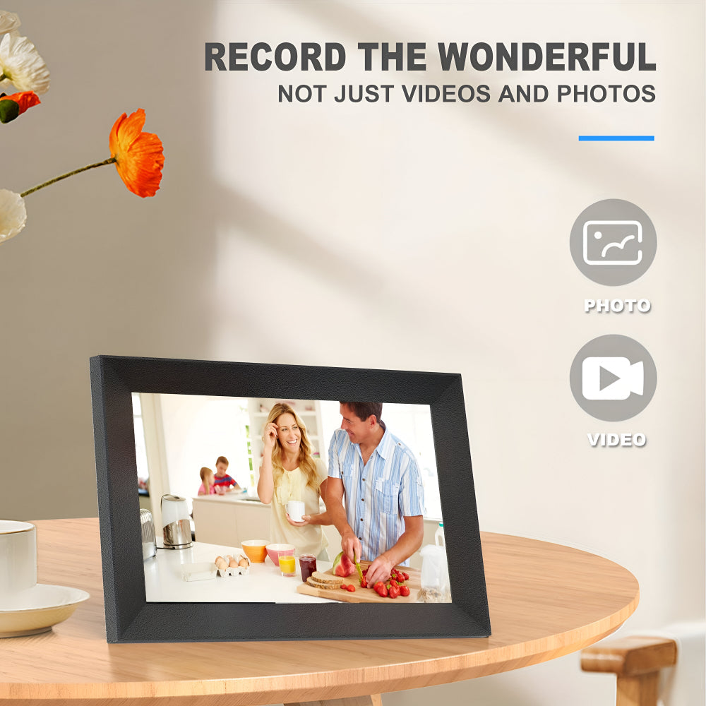 WiFi Photo Frame With Touchscreen And HD Display For Table Or Wall Mount | Temsk