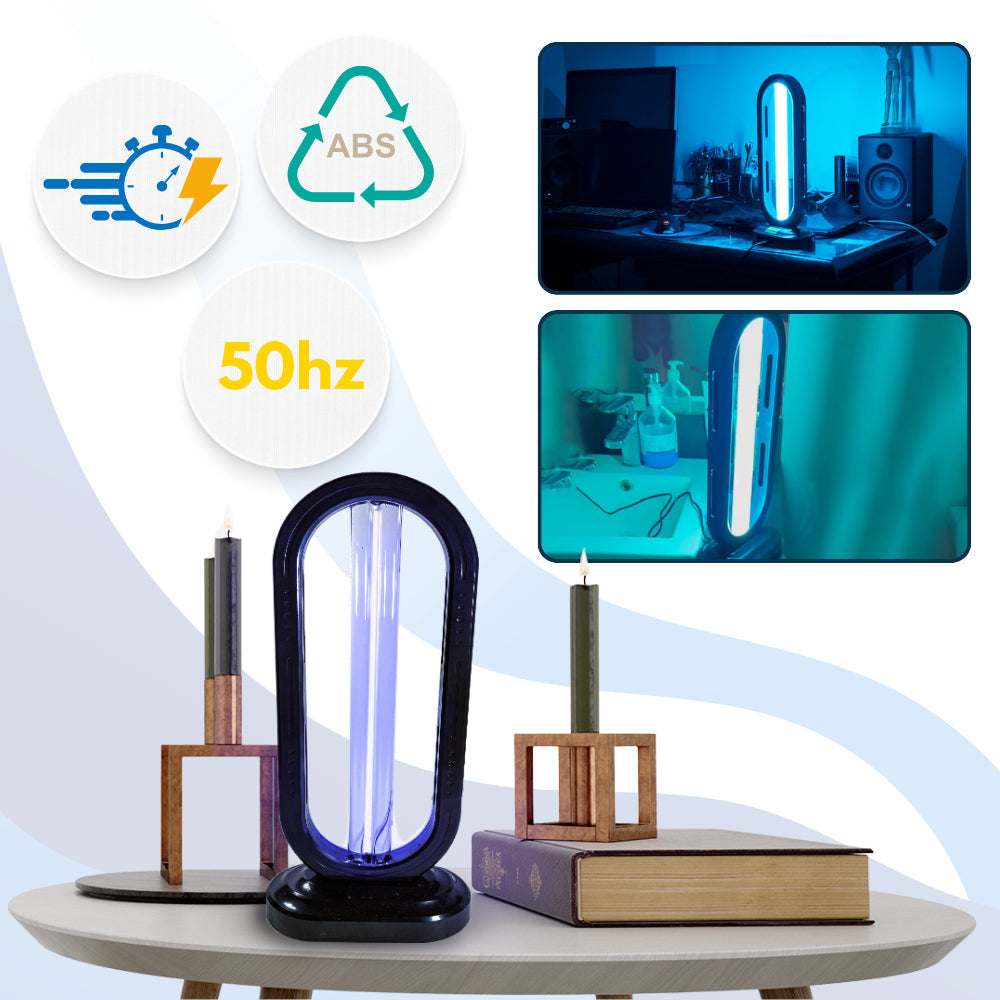 Portable UV Disinfectant Lamp For Floor And Room Sanitizing | Temsk