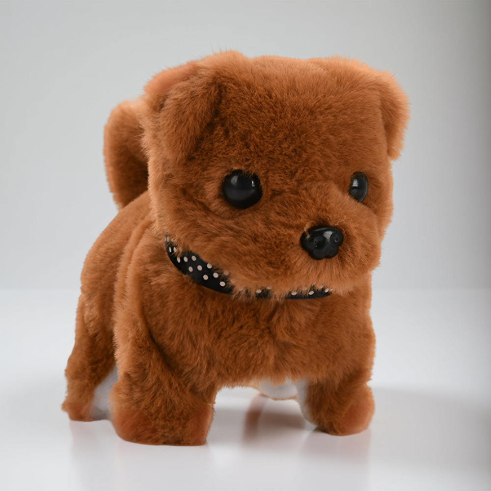 German Shepherd Interactive Puppy Robot With Plush Exterior That Walks And Barks | Temsk