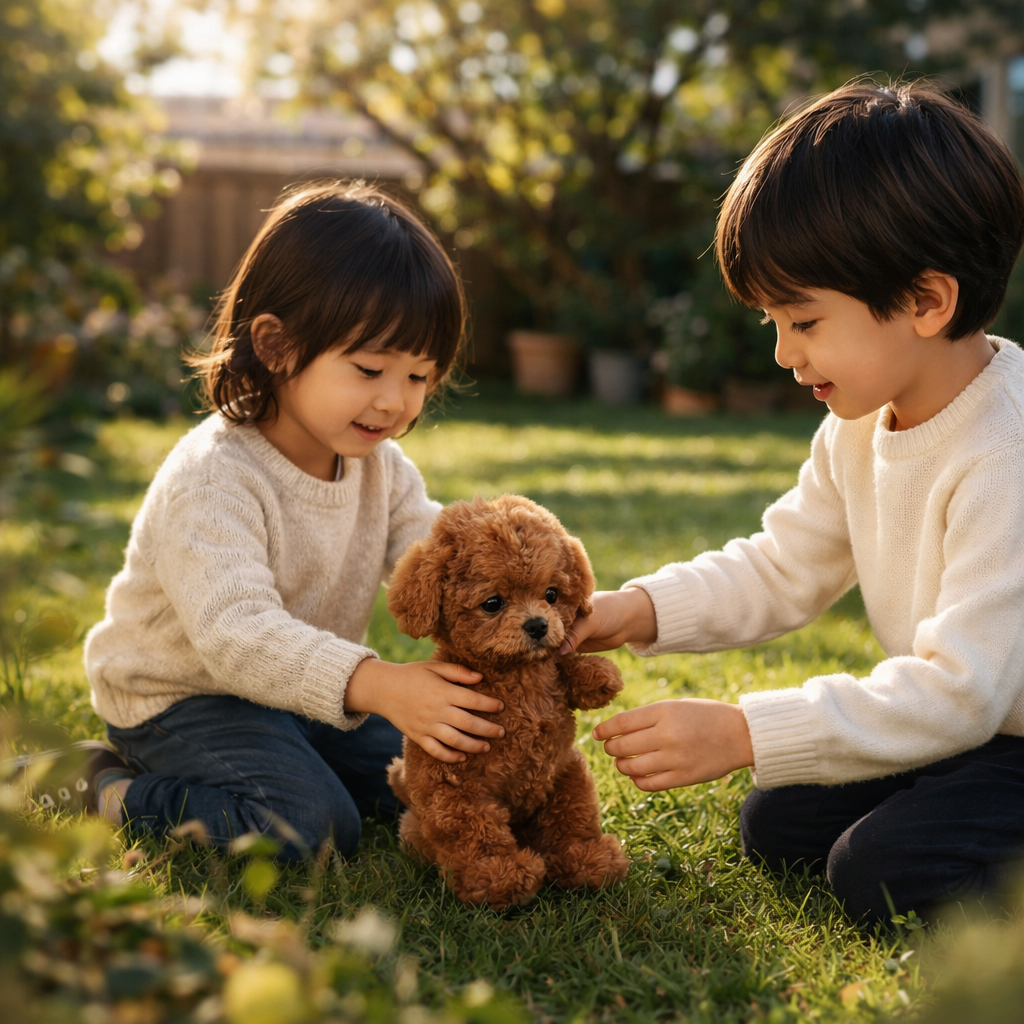 Robot Puppy Toy With Interactive Play That Walks And Barks For Kids | Temsk