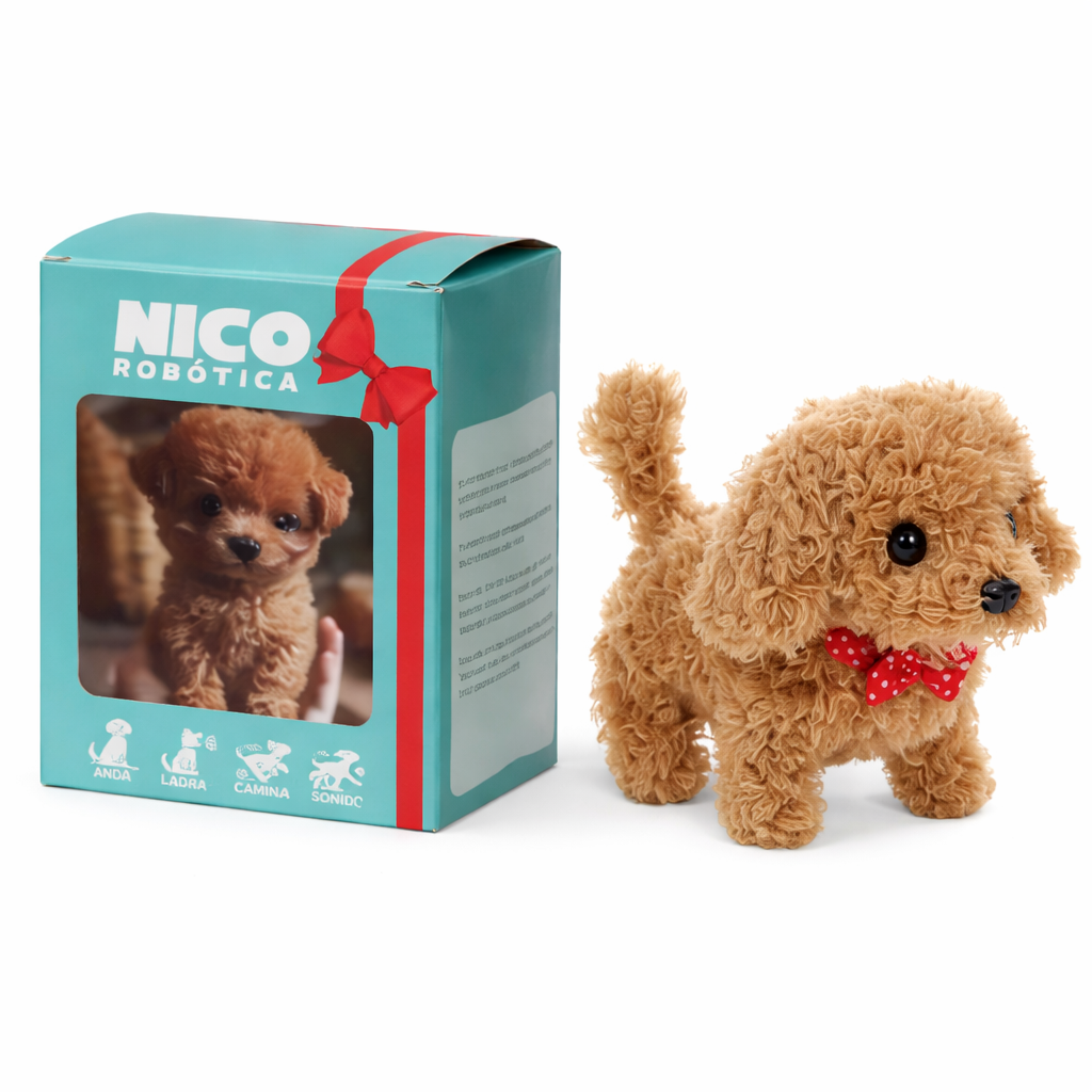 Robot Puppy Toy With Interactive Play That Walks And Barks For Kids | Temsk