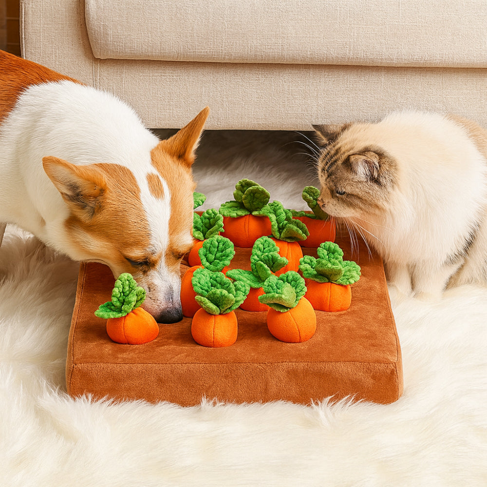 Dog Toy With Snuffle Mat For Interactive Treat Foraging And Mental Stimulation | Temsk