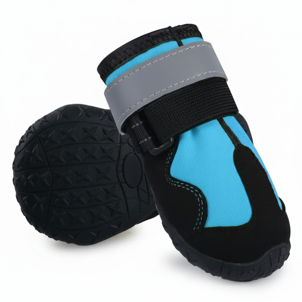 Dog Boots For Outdoor Paws With Durable Rubber Soles And Secure Fit | Temsk