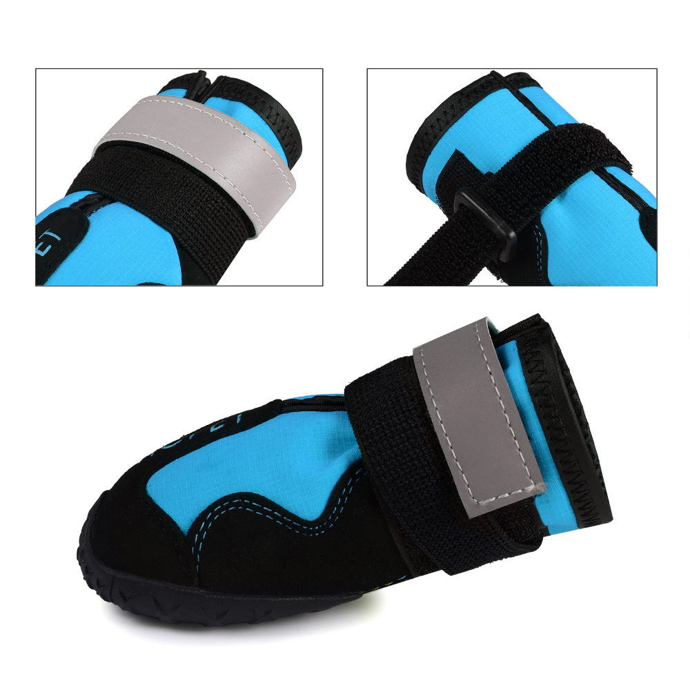 Dog Boots For Outdoor Paws With Durable Rubber Soles And Secure Fit | Temsk