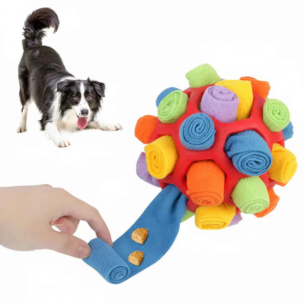 Dog Treat Dispenser Ball Puzzle Toy For Training And Play | Temsk