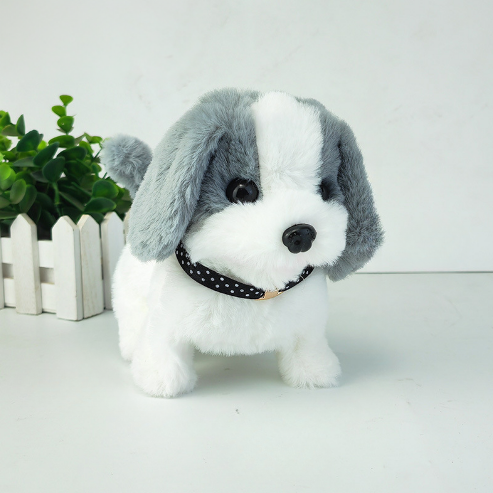 German Shepherd Interactive Puppy Robot With Plush Exterior That Walks And Barks | Temsk