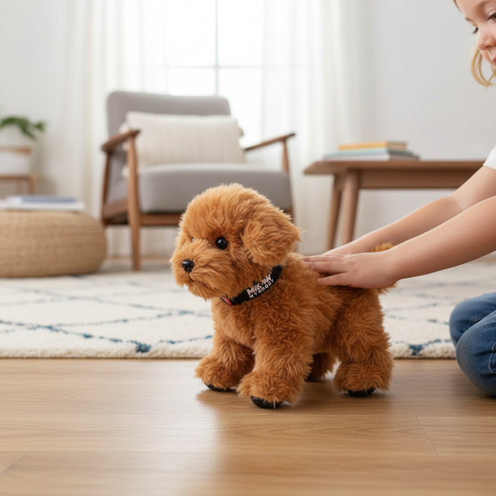 Walking Barking Puppy Interactive Toy For Kids And Pets | Temsk