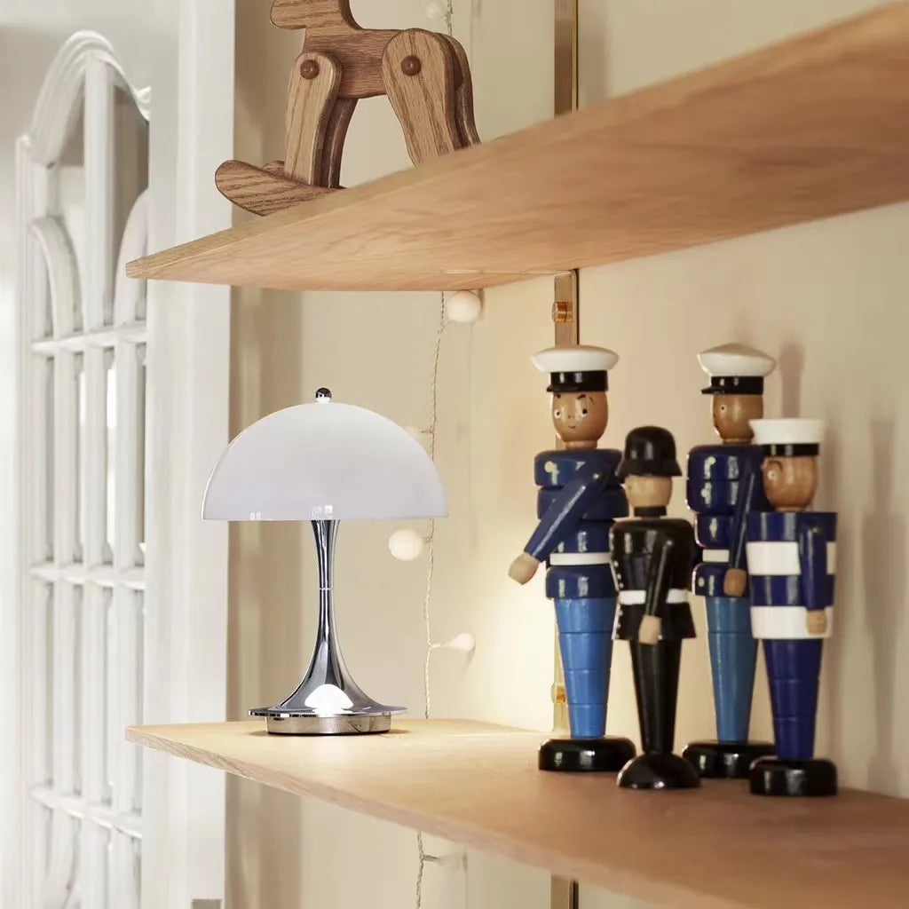 AuraGlide Cordless Table Lamp For Desk And Living Room | Temsk