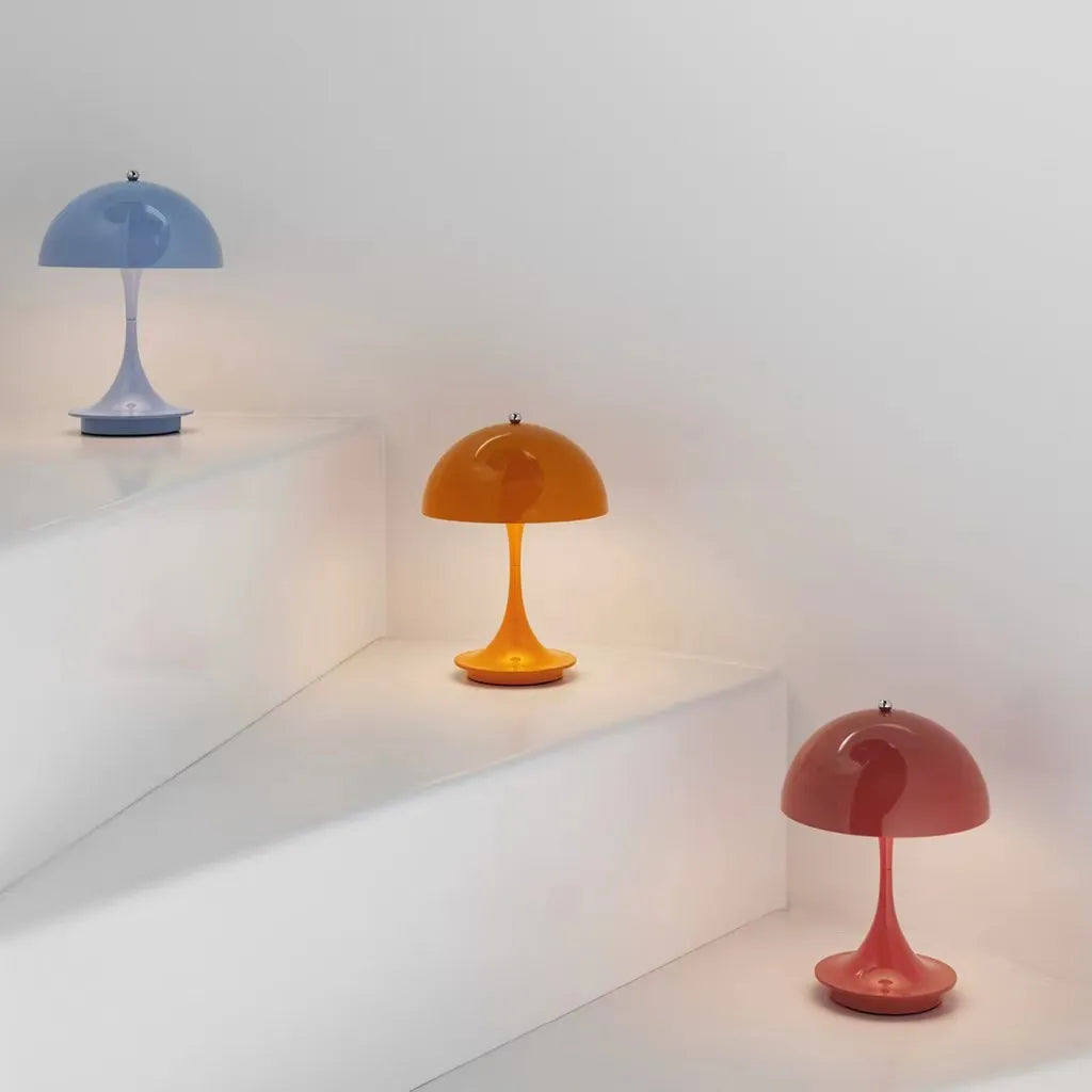 AuraGlide Cordless Table Lamp For Desk And Living Room | Temsk
