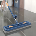 Long Handle Microfiber Floor Mop With Flat Head Cleaning System | Temsk