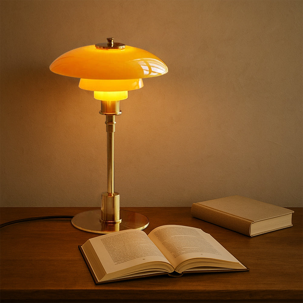 Dänische Design-Schreibtischlampe mit skandinavischem Charme und warmem Licht | Temsk
