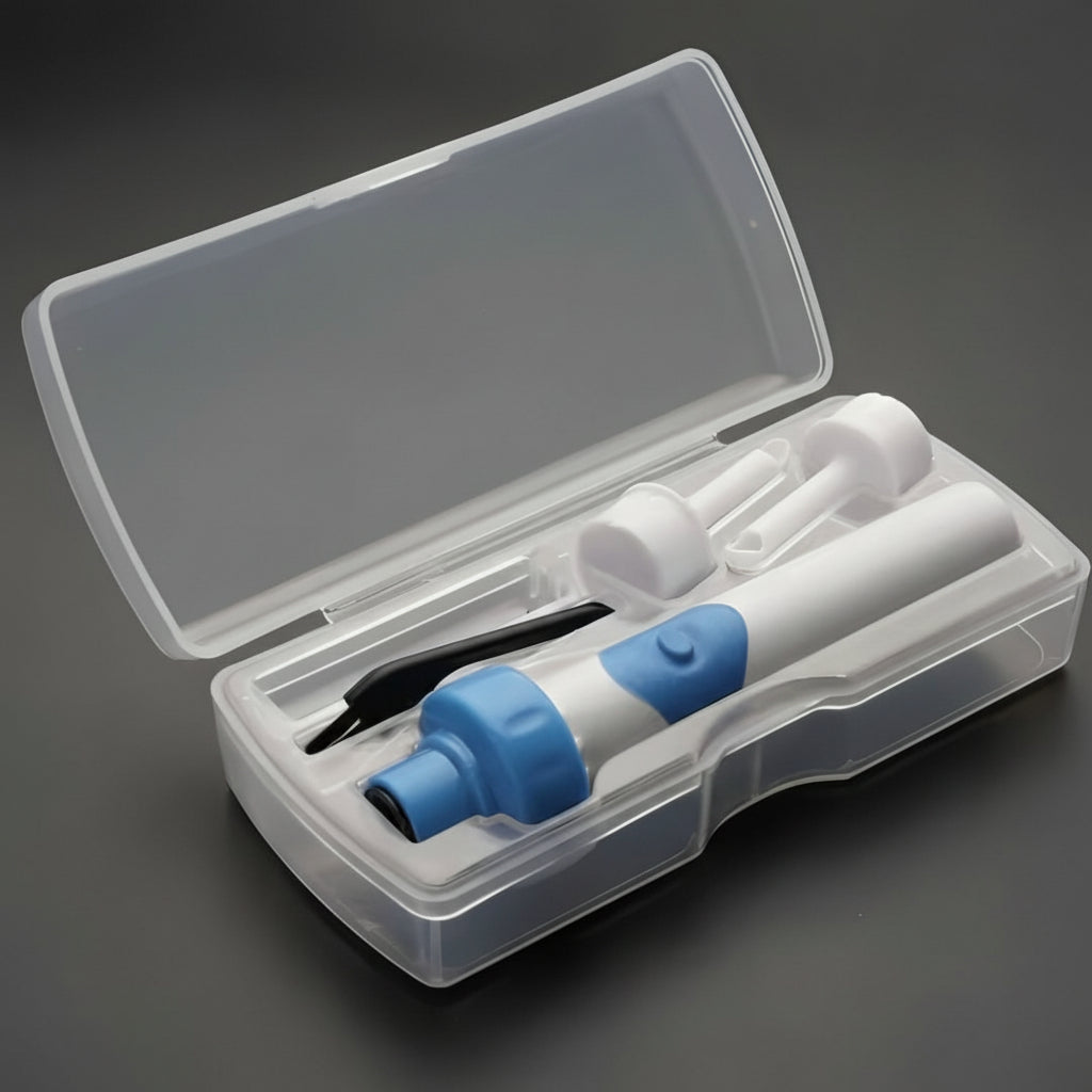 Electric Ear Cleaner With Suction And Silicone Tip For Gentle Wax Extraction | Temsk