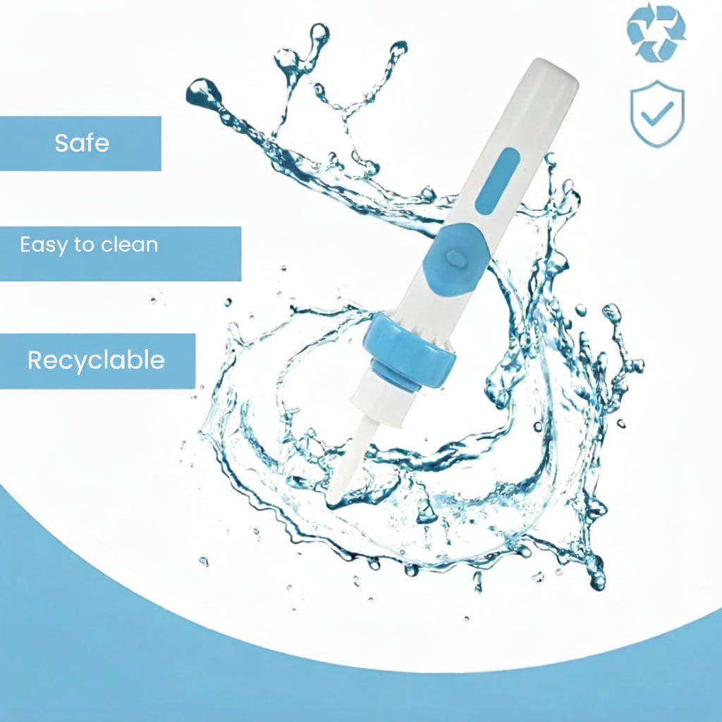Electric Ear Cleaner With Suction And Silicone Tip For Gentle Wax Extraction | Temsk