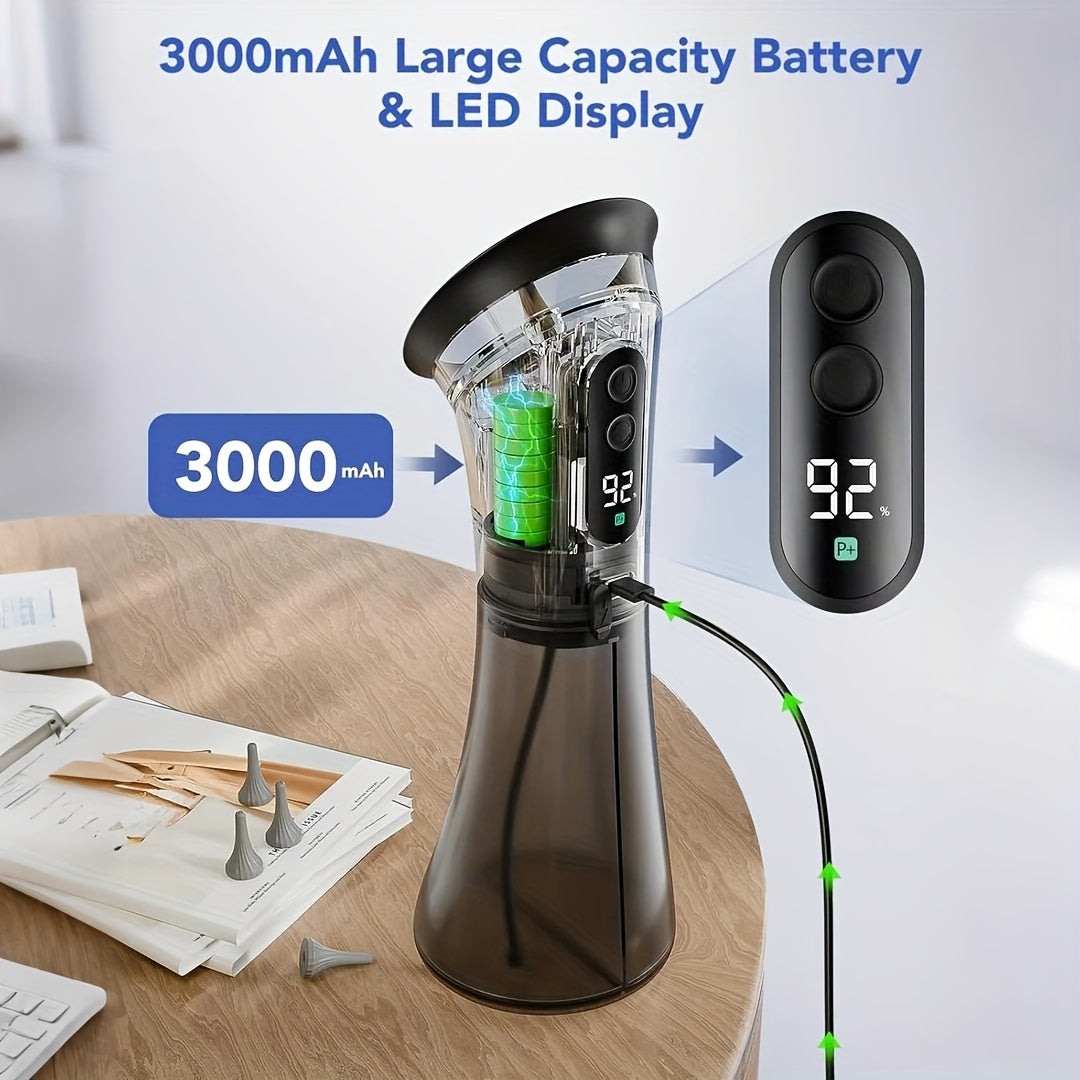 USB Rechargeable Ear Wax Cleaner With Water System | Temsk