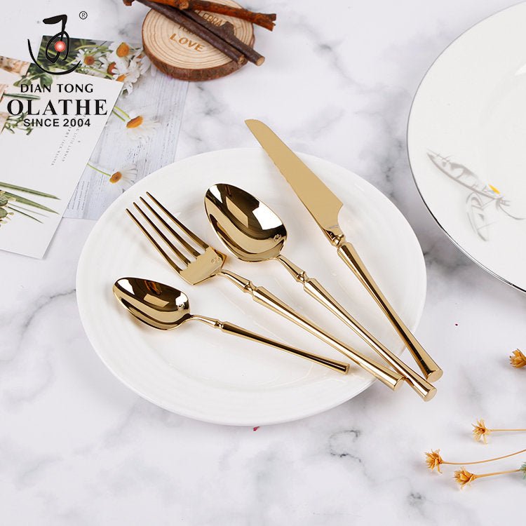 NovaTable Simple 24 Piece Stainless Steel Cutlery Set for Everyday Use | Temsk