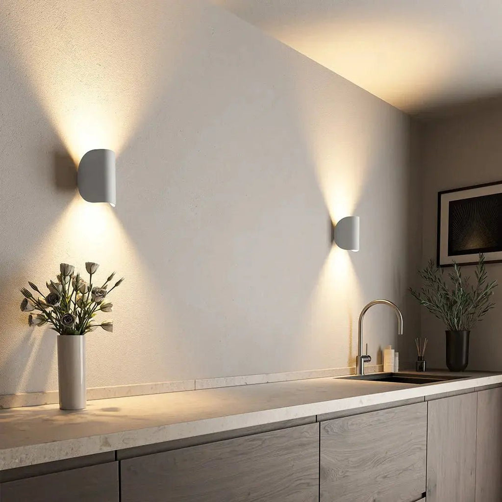 NovaLume moderní LED nástěnné světlo pro energeticky úsporné osvětlení obývacího pokoje | Temsk