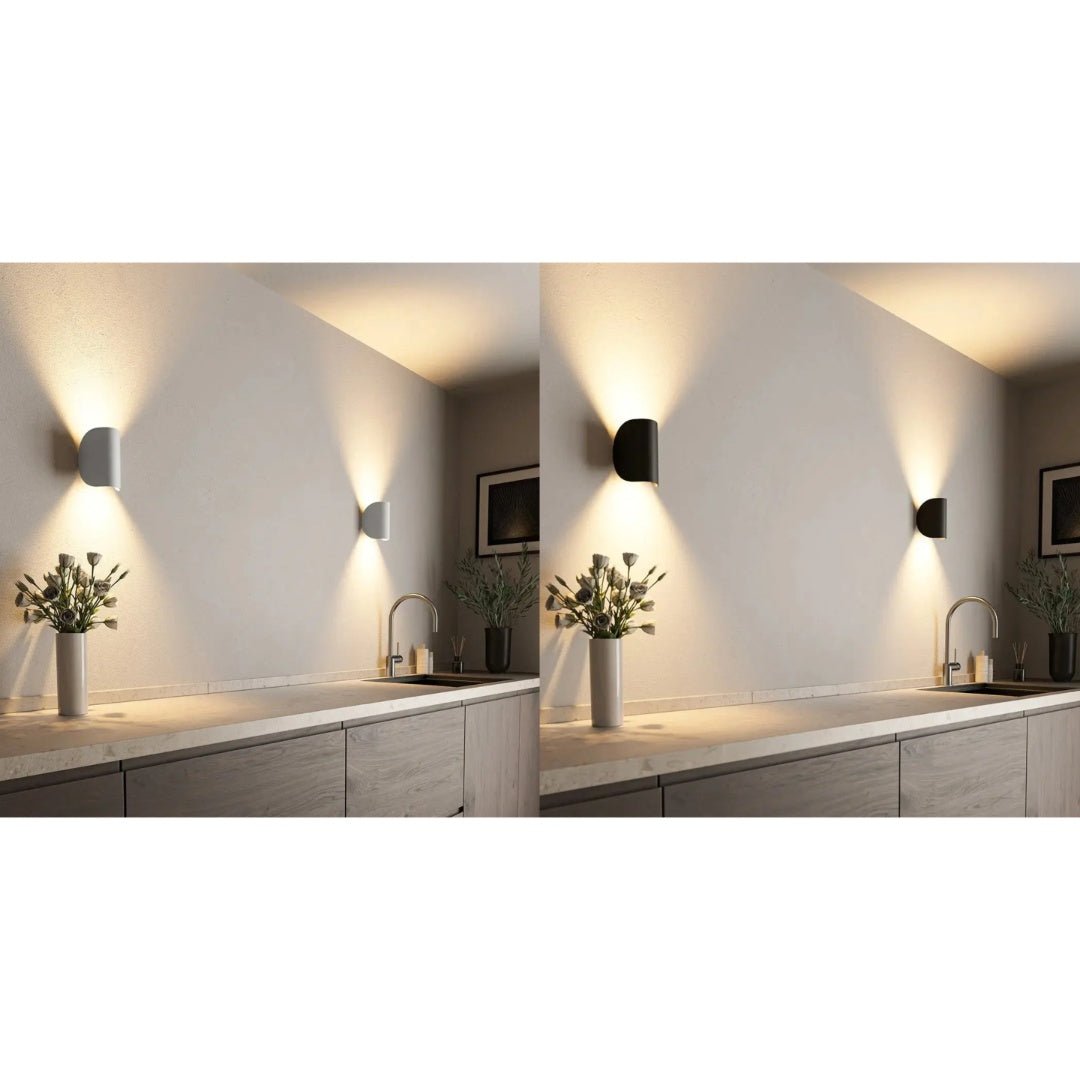 NovaLume moderní LED nástěnné světlo pro energeticky úsporné osvětlení obývacího pokoje | Temsk