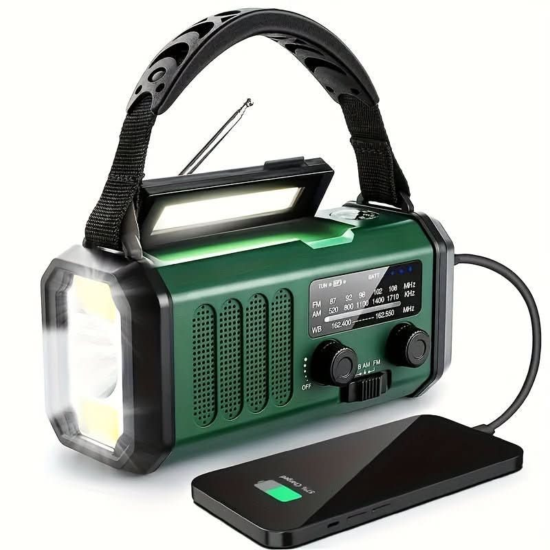 BrightGen All-In-One Emergency Radio With Torch And USB Charging | Temsk