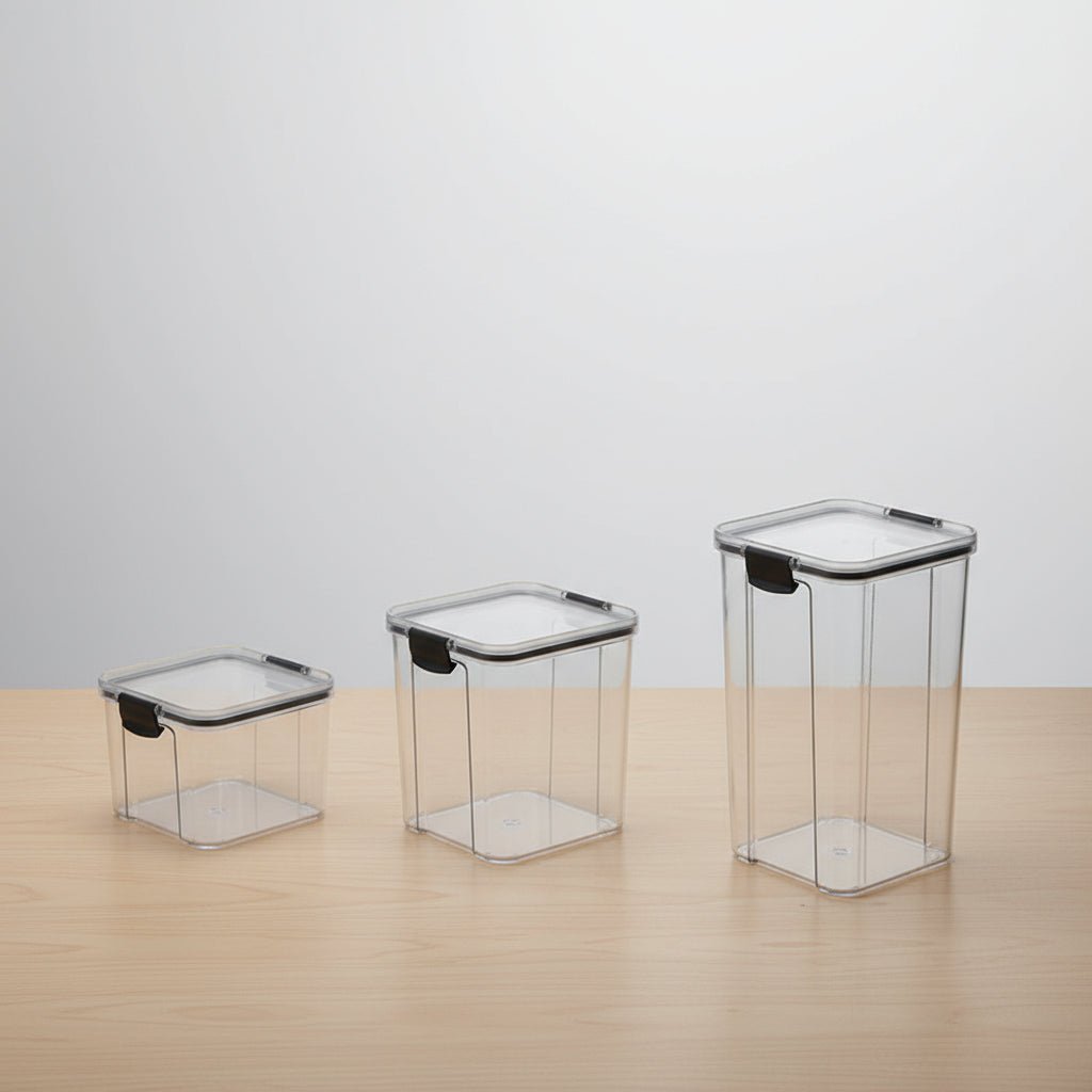 EcoNest Sealed Storage Container Set for Fresh and Organized Kitchens | Temsk