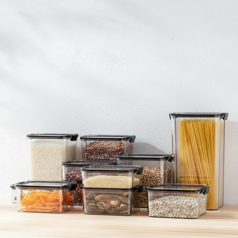 EcoNest Sealed Storage Container Set for Fresh and Organized Kitchens | Temsk