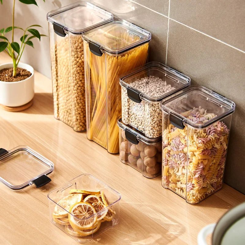 EcoNest Sealed Storage Container Set for Fresh and Organized Kitchens | Temsk