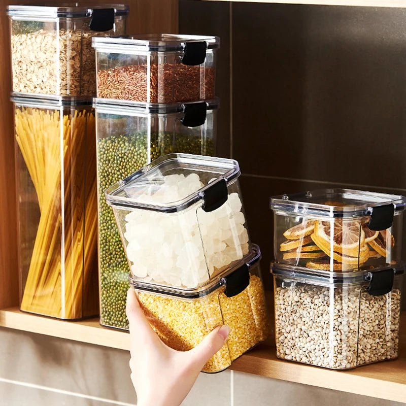 EcoNest Sealed Storage Container Set for Fresh and Organized Kitchens | Temsk