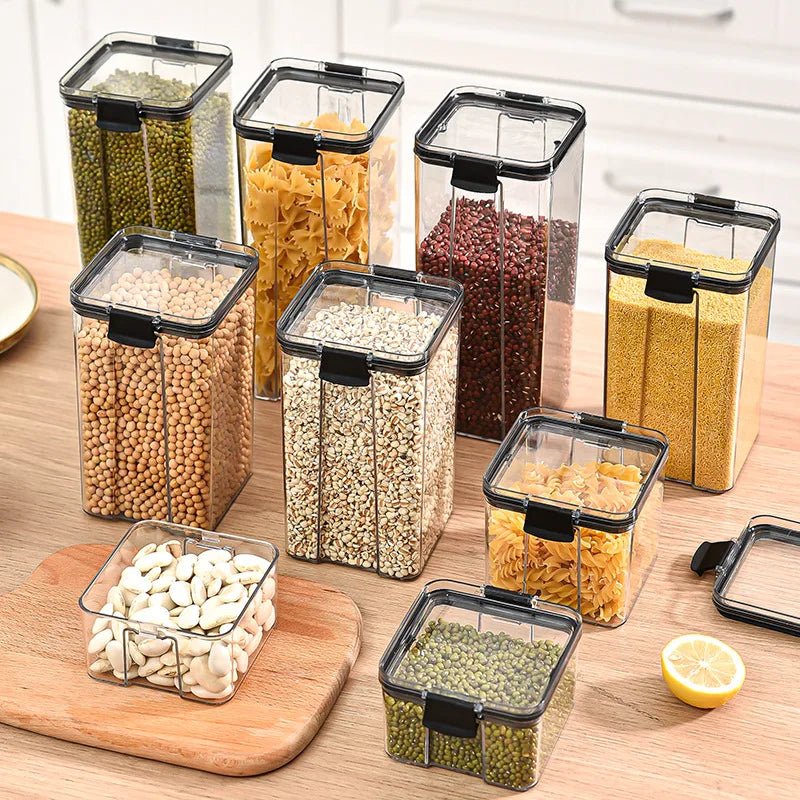 EcoNest Sealed Storage Container Set for Fresh and Organized Kitchens | Temsk