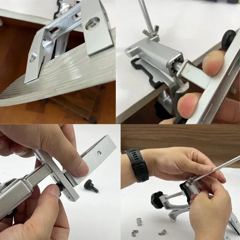 EdgeMax Professional Knife Sharpening System With Diamond Grinding Stones | Temsk