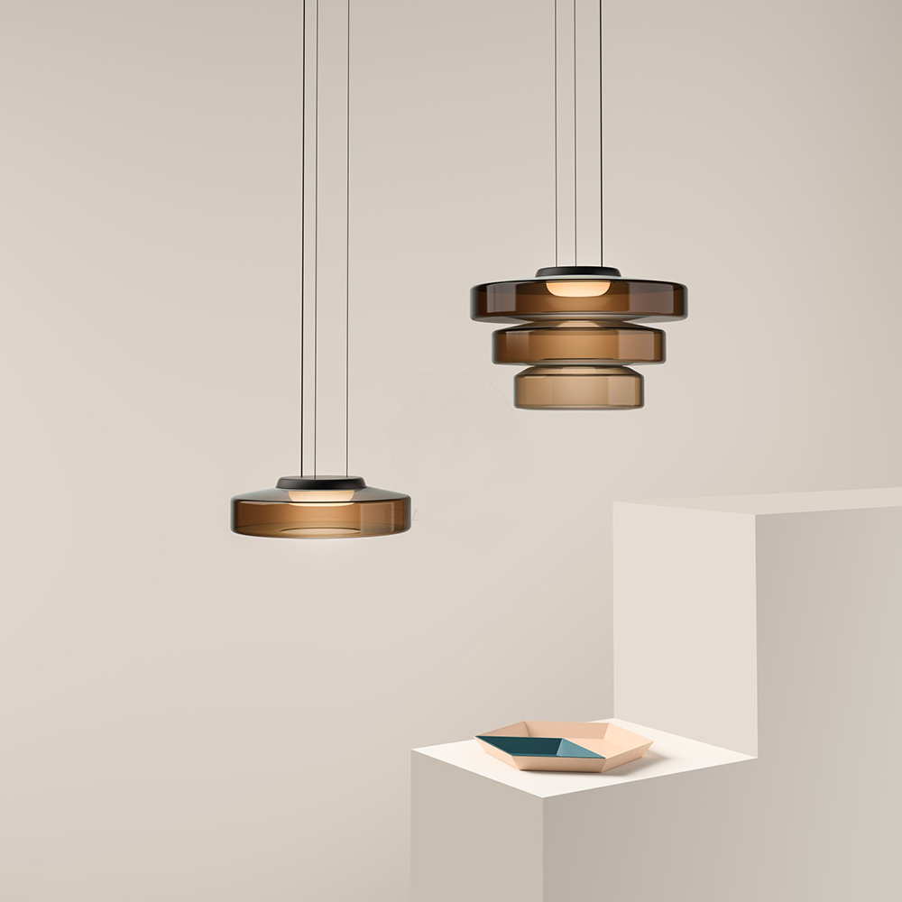 Bauhaus Glas-Pendelleuchte für Küche und Essbereiche | Temsk